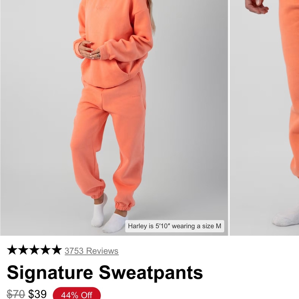 Signature Women's Coral Joggers